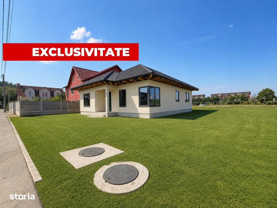 Casa pe Un Nivel - SU 110MP | ST 512MP | 4 Camere - Jucu | KM 17