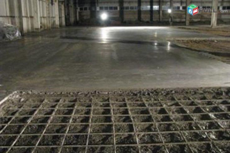 Стяжка куямиз верталётда текислаймиз