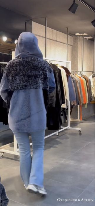 Двусторонняя дубленка