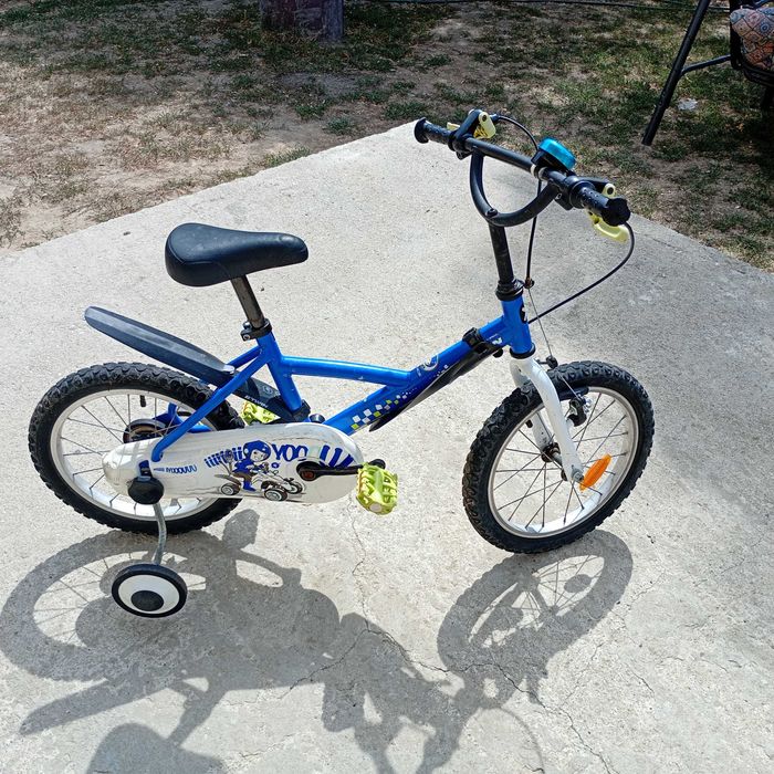 Bicicleta copii cu roti ajutatoare