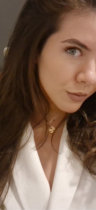 Colier IONA Jewelry – Colibri, aur roz 14K
