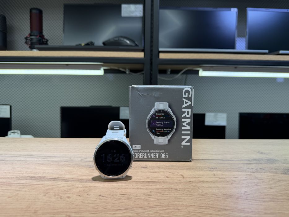 Смарт-часы Garmin Forerunner 965, Amoled, полный комплект, 2084/А10