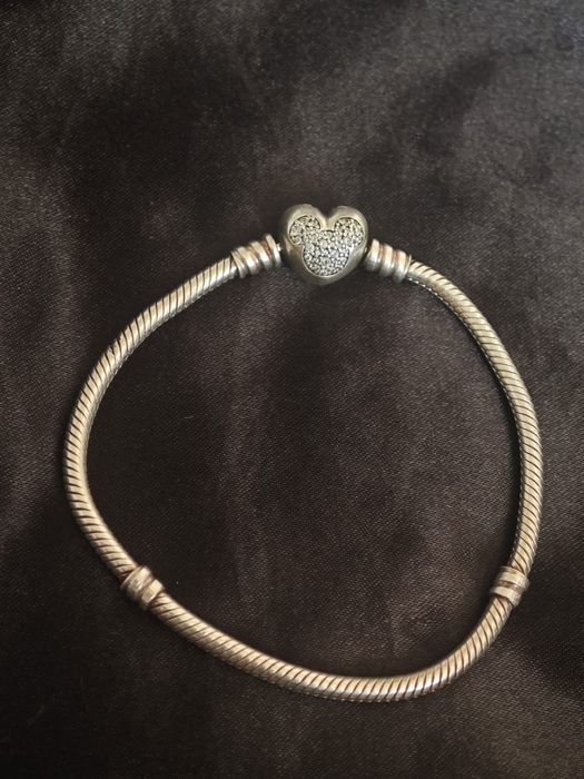 Bratara pandora x Disney Mickey Mouse heart