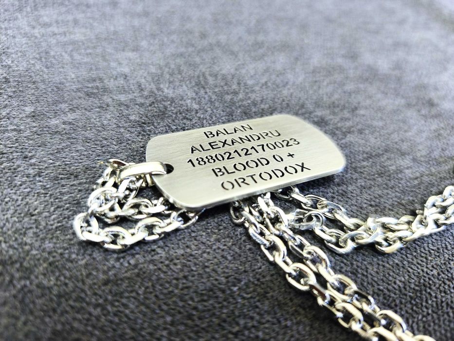 Placute Militare Identificare Personalizate