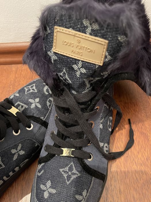 Cizme/ ghete imblanite Louis Vuitton 39 noi