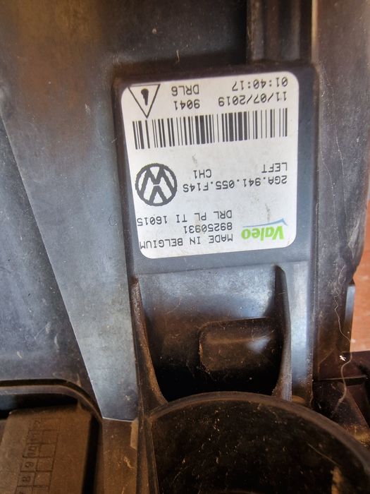 VW T-Roc лява и дясна дневна светлина