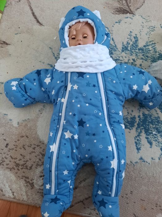 Конверт-трансформер комбинезон на выписку