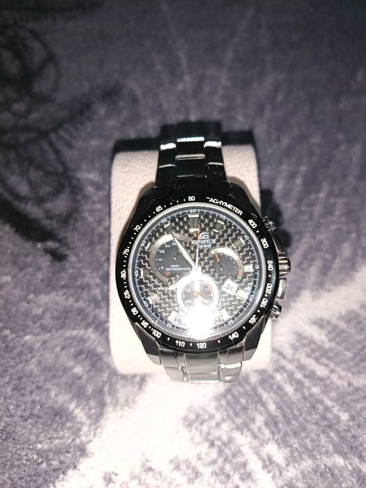 Casio edifice inox carbon