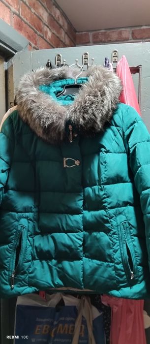 Пуховик с капюшоном