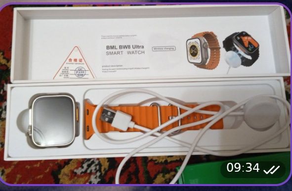 Bw8 ultra smart watch