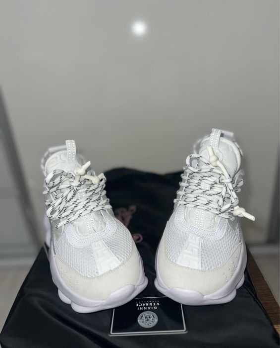 Adidasi versace chain reaction albi 40-43