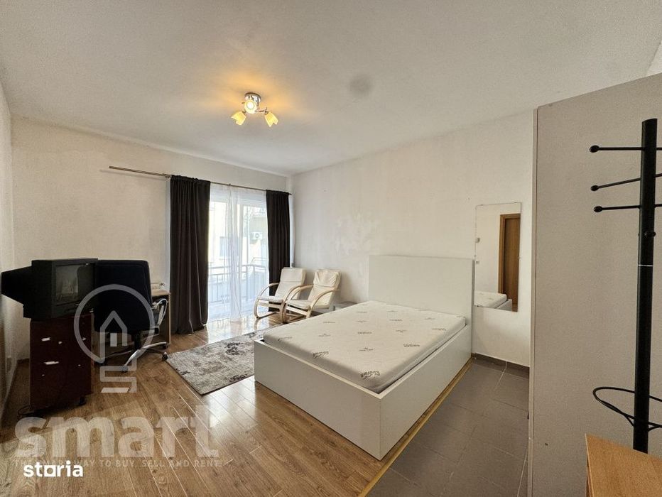 Apartament 1 camera cu balcon bloc nou Parcul Central