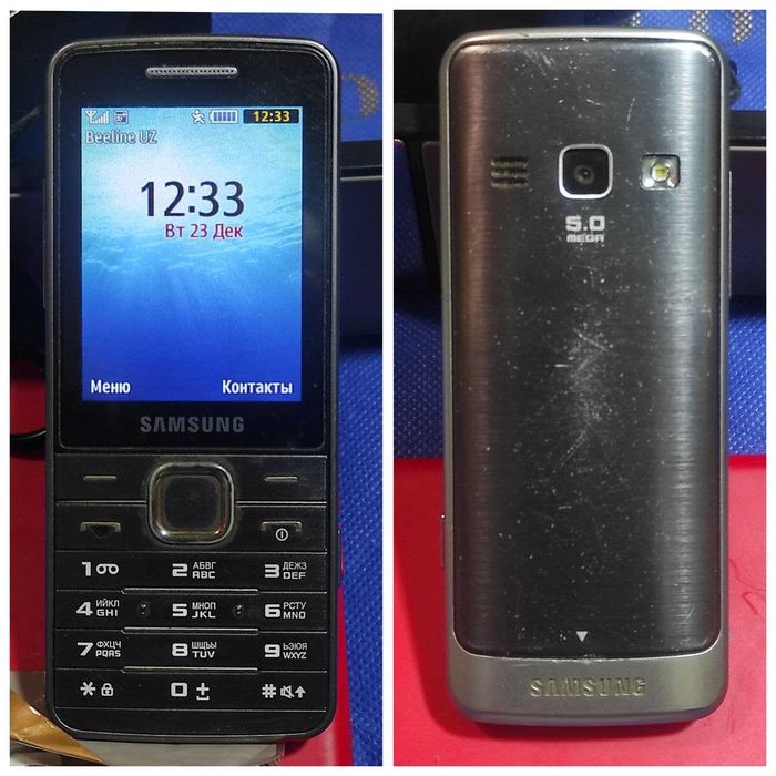 М обильный телефон Samsung S5610 кнопочный. Новая батарейка
