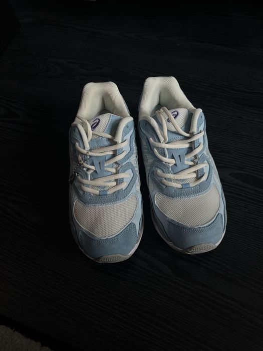 asics gel nyc cream arctic sky