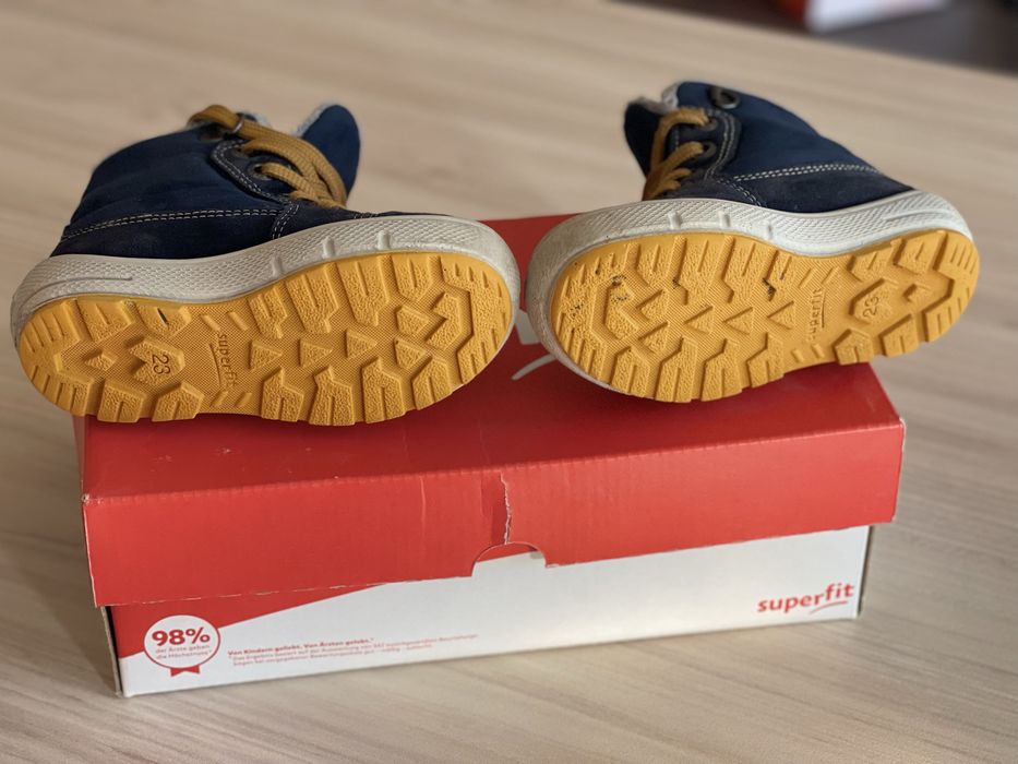 Водоустойчиви детски зимни обувки/апрески Superfit Gore-tex 23 размер