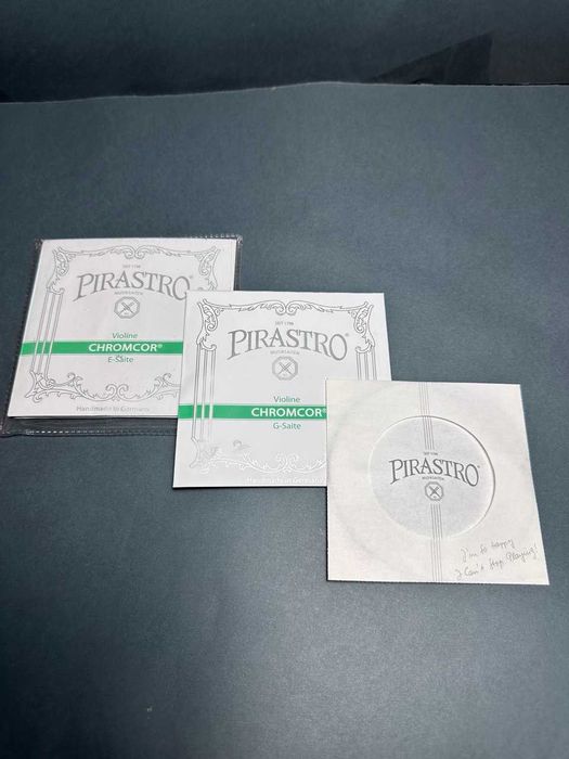 струни за цигулка PIRASTRO Chromcor 3/4 и 4/4/Нови, комплект