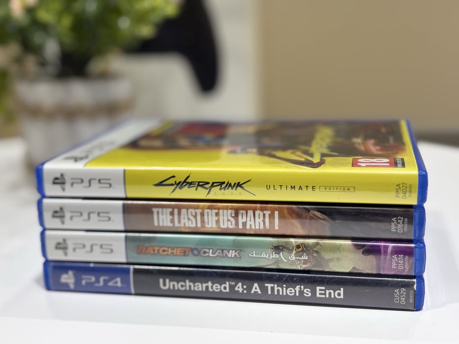 Игры PS5 / PS4 — Cyberpunk, TLOU, Uncharted, Ratchet