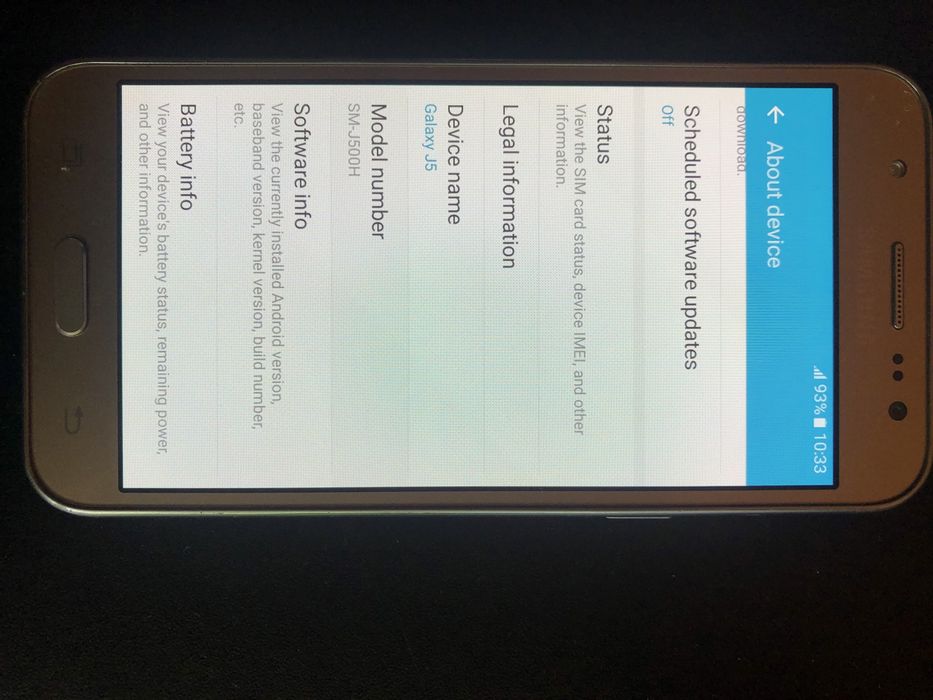 Samsung Galaxy J5 Duos ,(SM-J510F)