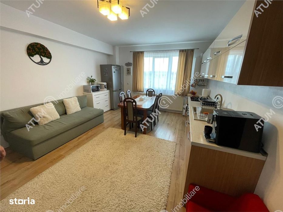 Apartament 3 camere decomandate balcon loc parcare zona Turnisor Sibiu
