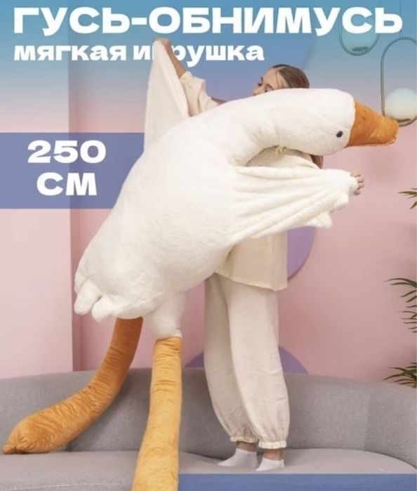 Гусь обнимусь подарок