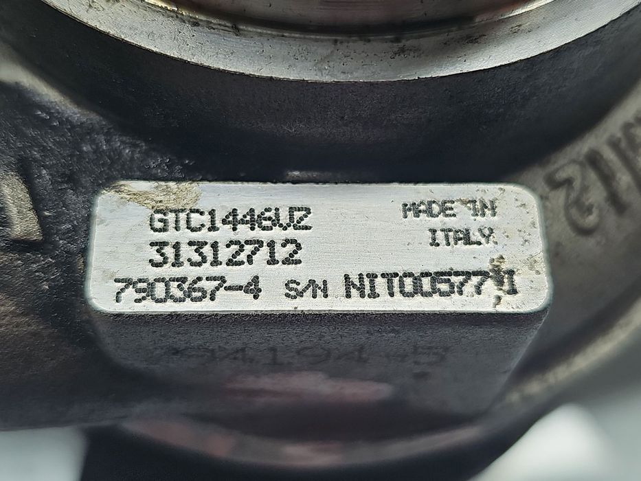 Turbina  Volvo S40 II (MS) [Fabr 2004-2012] 31312712 2.0 D5204T5 110KW