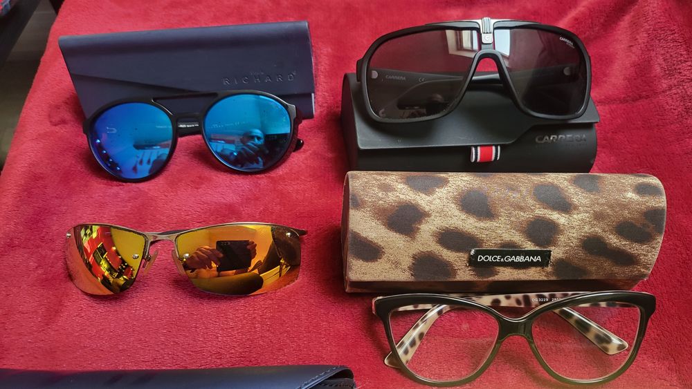 Слънчеви очила D&G, FendiI, Carrera, Marc Jacobs, Vogue и др.