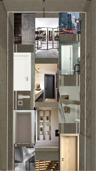 Интериорни врати боя-лак LuX series - One panel