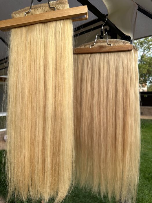 Естествена детска необработвана коса / екстеншъни