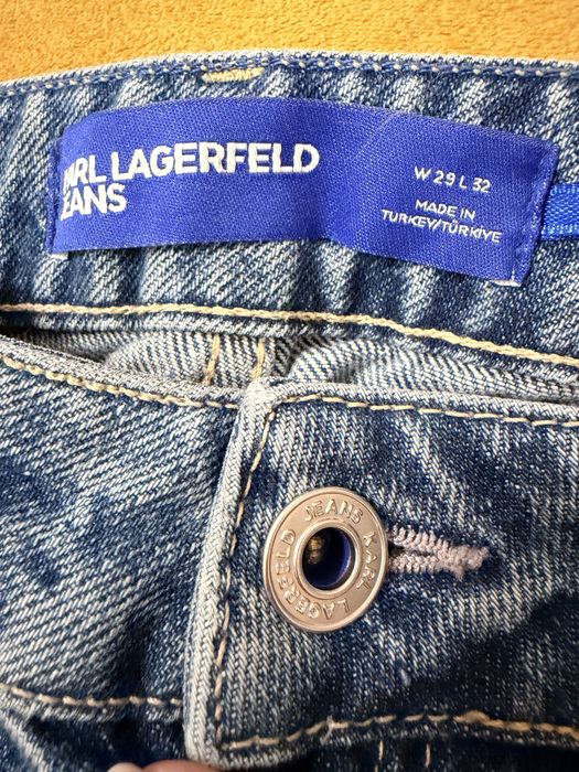 Прави дънки Karl Lagerfeld jeans
