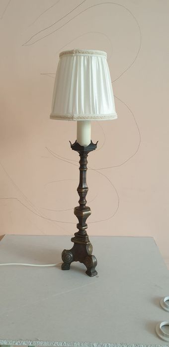 Accesoriu decorațiune lumina vintage colectie bronz Olanda 1850