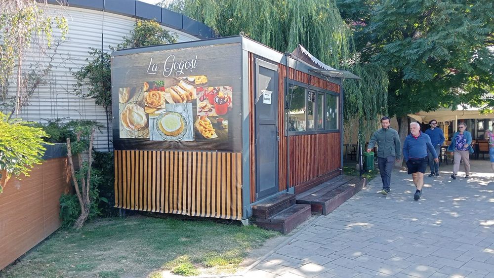 Container tip fast-food