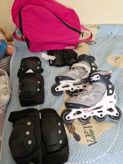 Ролери OXELO 35-38 номер+ПОДАРЪК