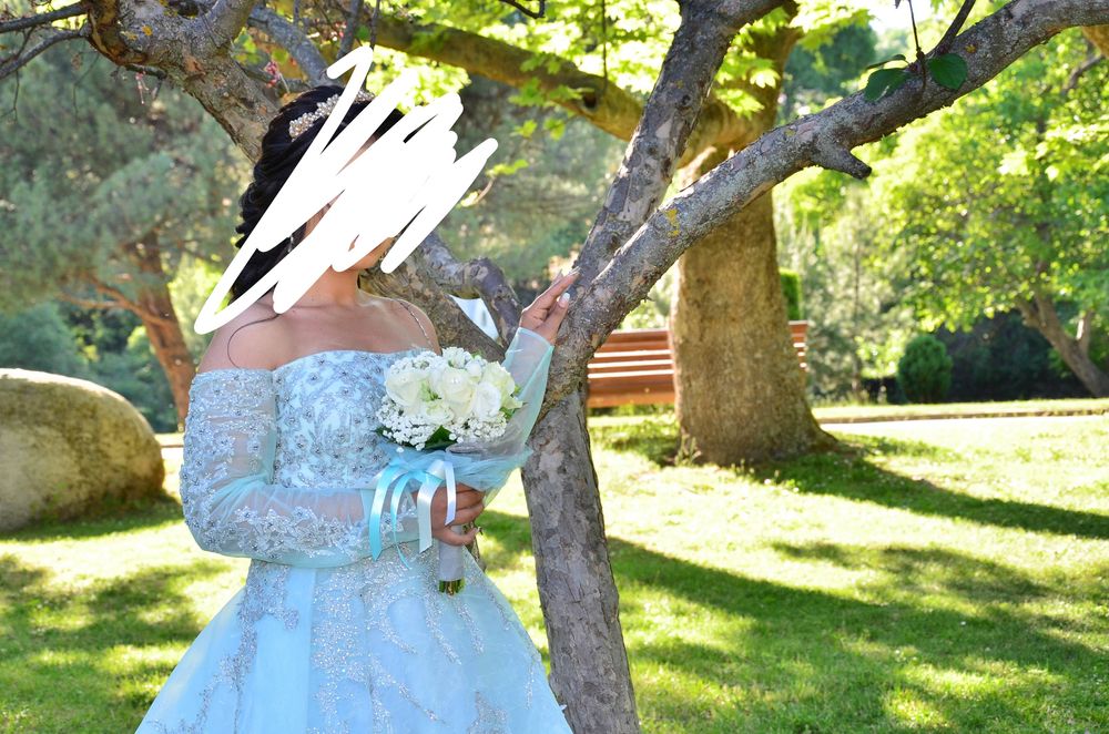 Бална рокля в зелено