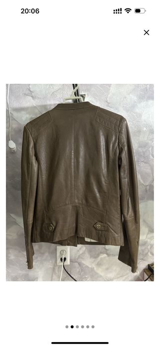 Кожаная куртка Massimo Dutti