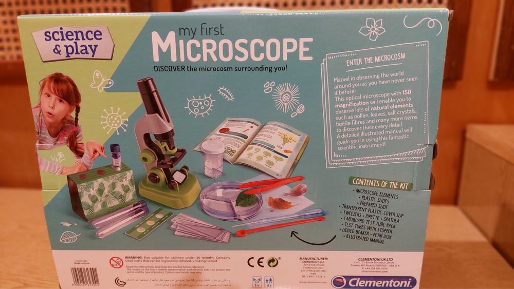 Clementoni Science & Play -микроскоп