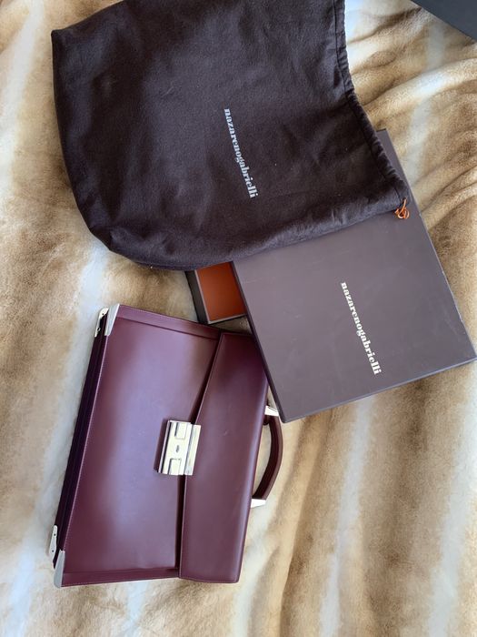 Geanta acte/ servieta barbat de piele