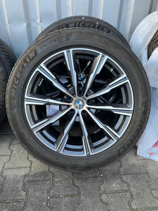 Set 4 roți BMW originale – Jante + Anvelope Michelin iarnă – 20”