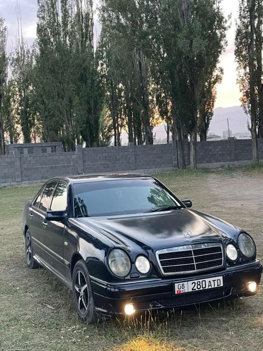 Амг е55 бампера Мерседес w210 передний бампер задний бампер пороги е50