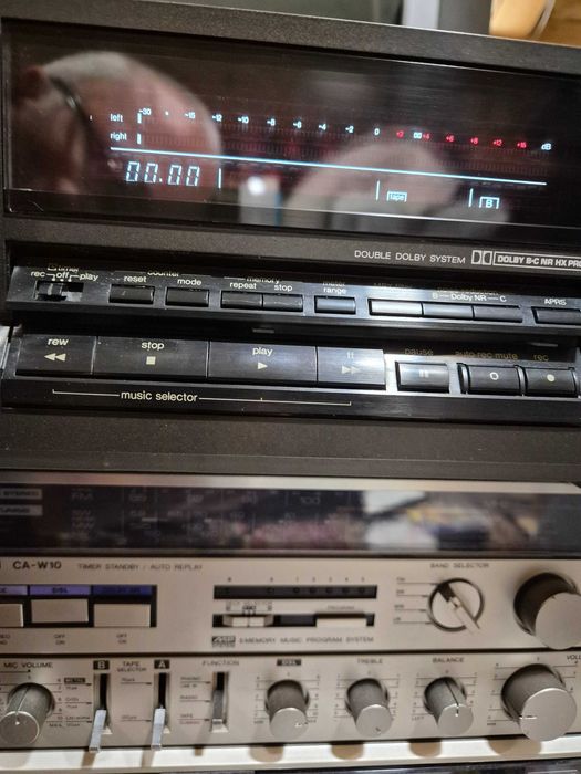 Aiwa ca w10 stereo radio cassette recorder