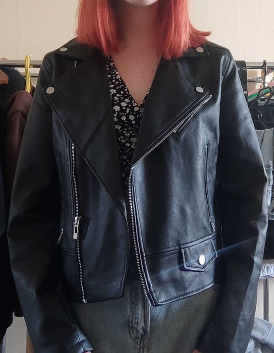 Кожено яке от изкуствена кожа Reserved