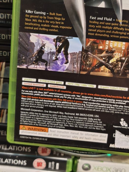 Joc/jocuri Ninja Gaiden 2 Xbox360/Xbox One