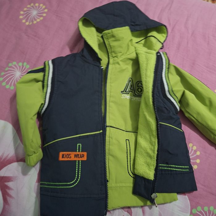 Детская куртка с безрукавкой