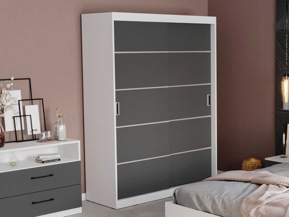 Set Mobila Dormitor Avangard C08 tapitat - Transport Gratuit