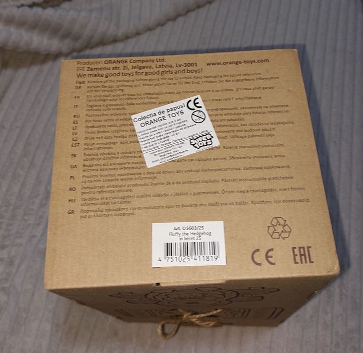 Jucărie Orange toys Model Arici