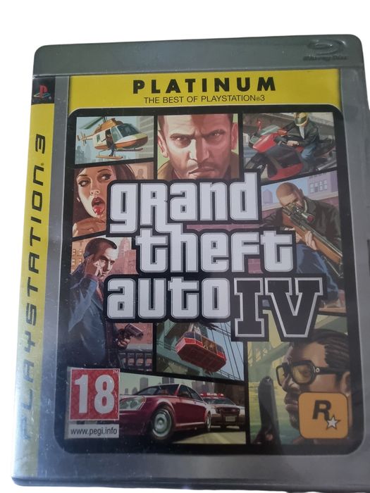 GTA 4 PS3 Platinum Edition
