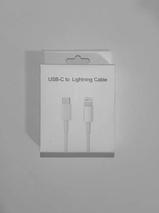 Cablu de incarcare/date Iphone USB-C to Lightning, 1m, Alb