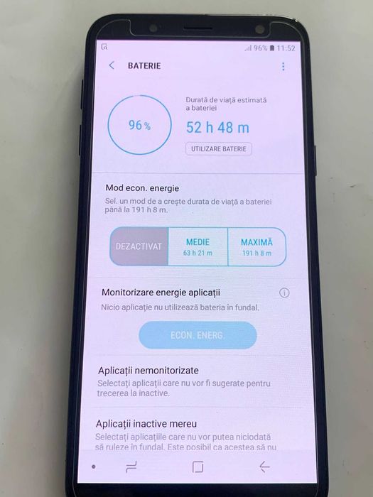 Samsung J6 dual sim cu amprenta si face id +card cadou