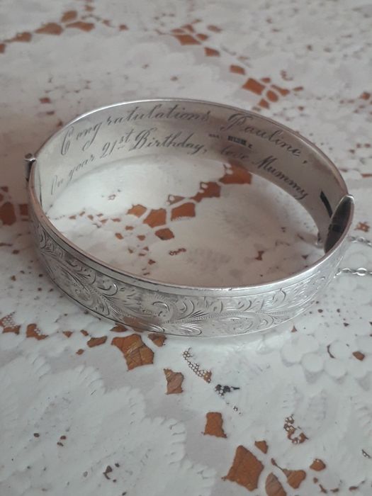 Vand brățara din argint 50g