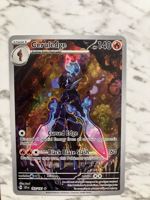 Ceruledge 197/191 pokemon карта