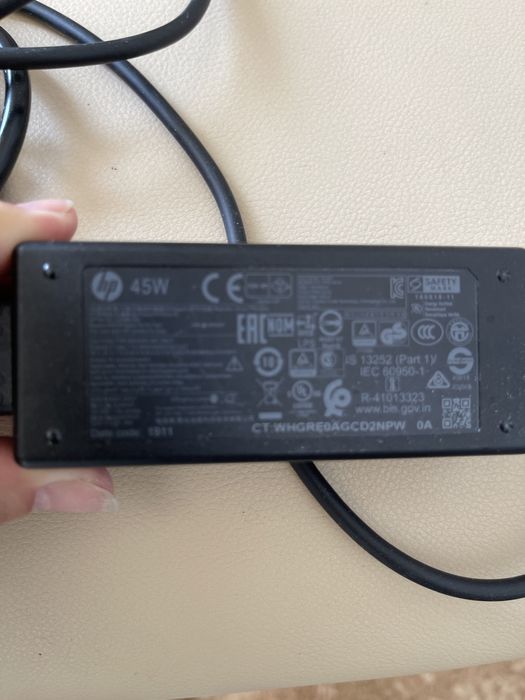 Зарядка для ноутбука hp